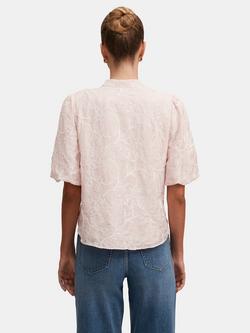 Forever New Arlow Embroidered Shirt, Soft Pink - view 2, Soft Pink