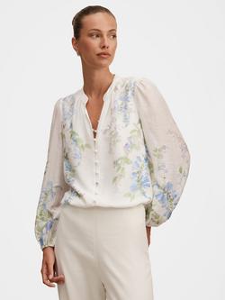 Forever New Dove Floral Top, Wisteria Floral, Wisteria Floral