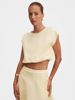 Forever New Georgina Bubble Hem Top, Spring Daffodil Set, Spring Daffodil Set