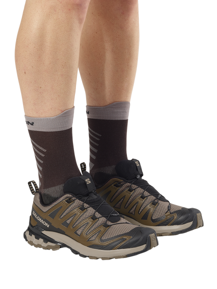 Salomon Men's XA PRO 3D V9 Trail Running Shoes, Falcon/Desert Tan/Black - view 2, Falcon/Desert Tan/Black
