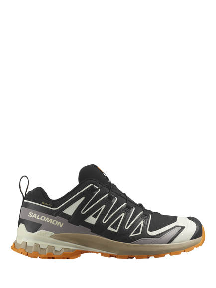 Salomon Men's XA PRO 3D V9 Gore-Tex Trail Running Shoes, Black Tumeric, Black Tumeric