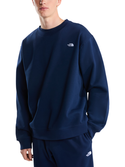 The North Face Essential Simple Dome Relaxed Sweatshirt, Summit Navy, Summit Navy