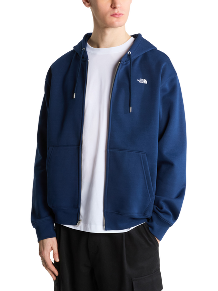 The North Face TNF™ Essential Simple Dome relaxed Full Zip Hoodie, Summit Navy, Summit Navy