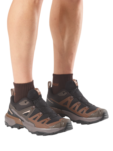 Salomon X Ultra 360 Gore-Tex Hiking Shoes, Black/Dk Gray/Earth - view 2, Black/Dk Gray/Earth