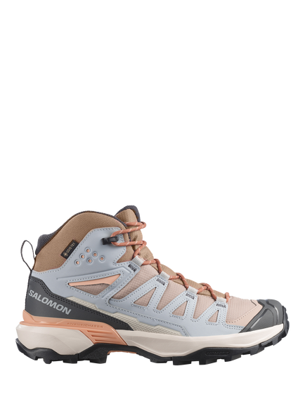 Salomon X Ultra 360 Mid Gore-Tex Hiking Shoes Tan/Pearl/Almd Cream, Tan/Pearl/Almd Cream
