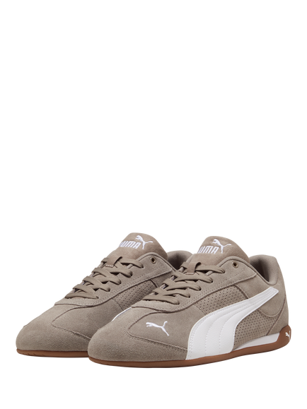 PUMA Replicatch Suede Trainers, Mouse Gray - view 2, Mouse Gray