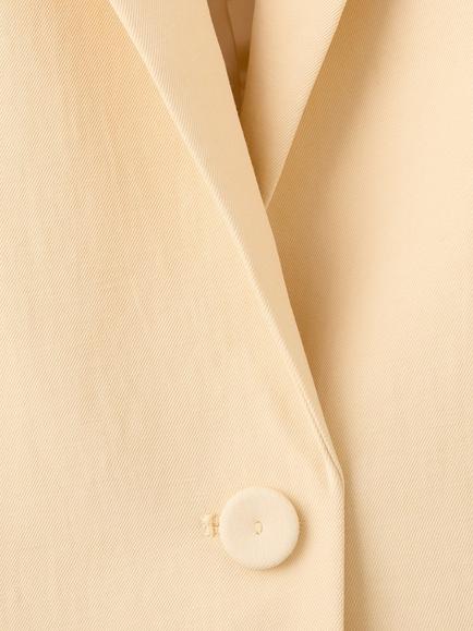Mango Oversized Relaxed Fit Blazer, Yellow - view 2, Yellow