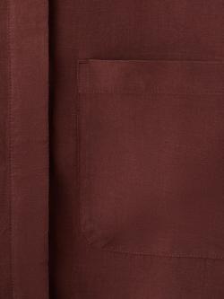 Mango Contemporary Cropped Overshirt, Terracotta - view 2, Terracotta