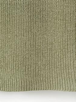 Mango Ribbed Knitted Wide Strap Top, Aqua - view 2, Aqua