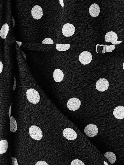 Mango Cowl Halter Top, Black - view 2, Black