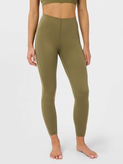 Sweaty Betty Ultimate Studio 7/8 Pilates Gripper Leggings, Khaki, Khaki
