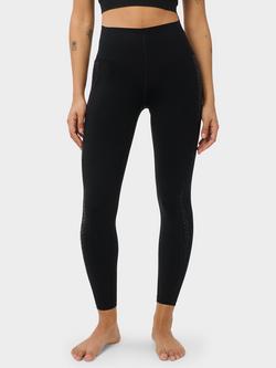 Sweaty Betty Ultimate Studio 7/8 Pilates Gripper Leggings, Black, Black