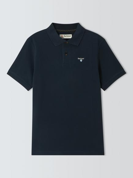 Barbour Lewis Tartan Polo, Navy, Navy