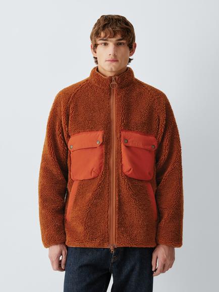 Barbour Tomorrow's Archive Lanton Hybrid Casual Jacket, Rusty Orange, Rusty Orange