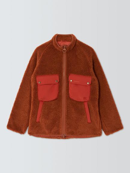 Barbour Tomorrow's Archive Lanton Hybrid Casual Jacket, Rusty Orange, Rusty Orange