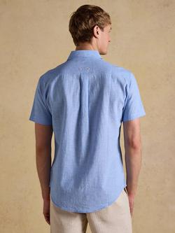 Joules Linen Blend Shirt, Light Blue - view 2, Light Blue