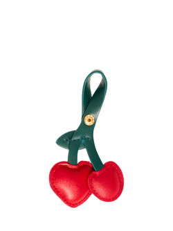 ICHI Cherry Heart Keyring, Barbados Cherry - view 2, Barbados Cherry