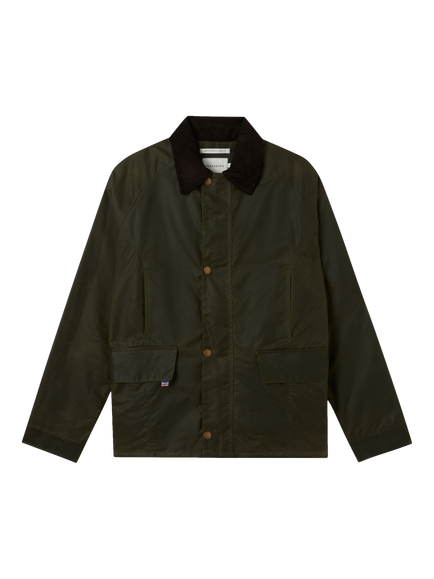 Peregrine Cooper Waxed Jacket, Olive, Olive
