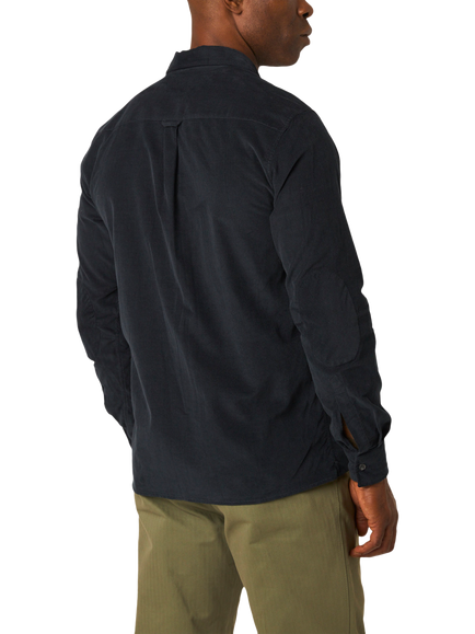Peregrine Chalet Corduroy Shirt, Navy - view 2, Navy
