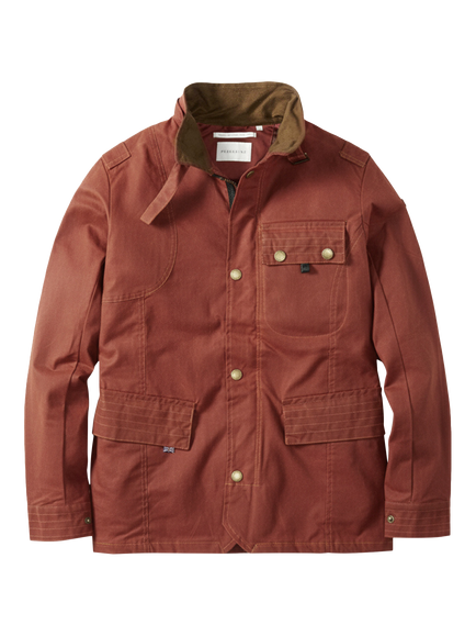 Peregrine Bexley Waxed Jacket, Brick, Brick