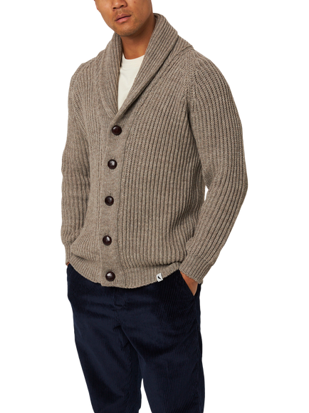 Peregrine Wilkinson Wool Cardigan, Oak, Oak
