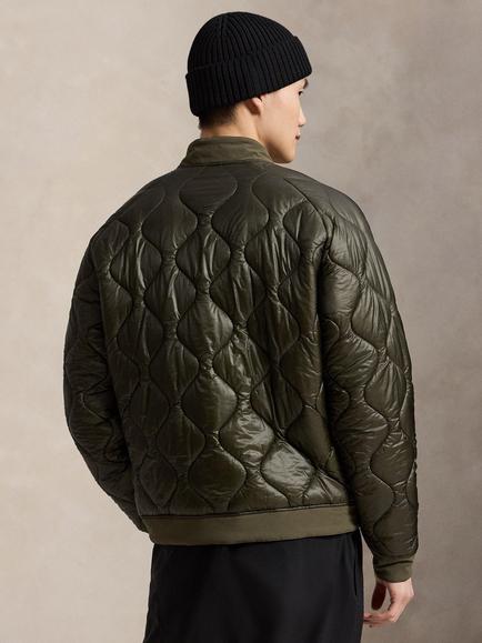 RLX Reversible Bomber Jacket, Polo Black/Ranger Gr - view 2, Polo Black/Ranger Gr