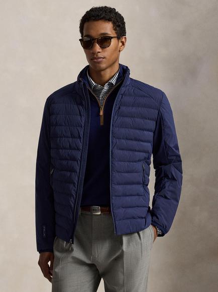RLX Woven Full Zip Quilted Jacket, Refined Navy, Refined Navy
