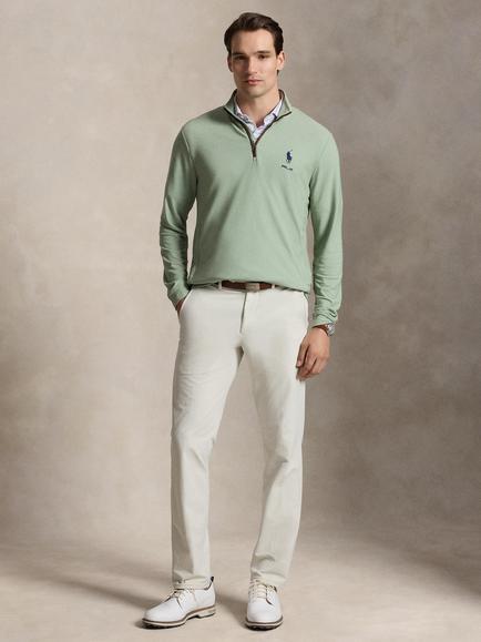 Ralph Lauren RLX Quarter Zip Pullover Top, Light Green, Light Green