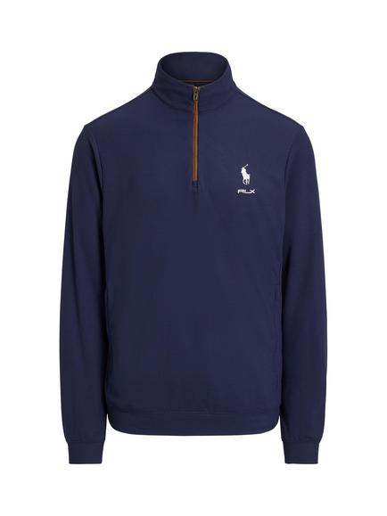 Ralph Lauren RLX Quarter Zip Pullover Top, Refined Navy, Refined Navy