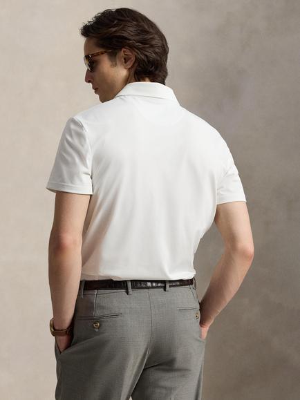 RLX Polo Bear Polo Shirt, Ceramic White - view 2, Ceramic White