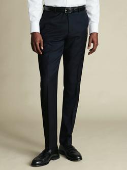 Charles Tyrwhitt Super 100's Merino Wool Suit Trousers, Navy