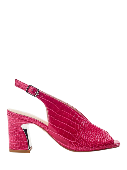 Moda in Pelle Love Peep Toe Slingback Sandals, Pink