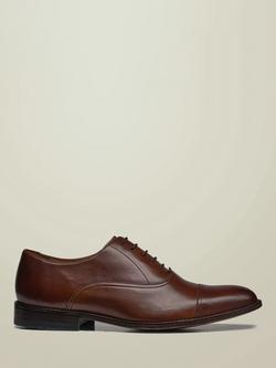 Charles Tyrwhitt Leather Lace Up Oxford Shoes, Chocolate Brown, Chocolate Brown