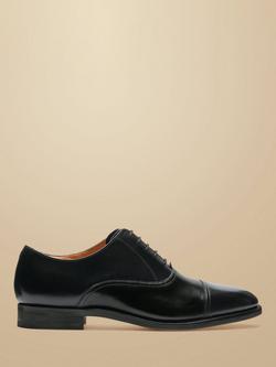 Charles Tyrwhitt Leather Lace Up Oxford Shoes, Black, Black