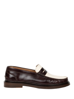 Bobbies Jessie Leather Loafers, Irish Coffee & Cream