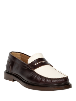 Bobbies Jessie Leather Loafers - view 2, Irish Coffee & Cream