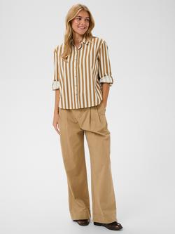 Saint Tropez Zalinda Striped Shirt - view 2, Tiger's Eye Ice Stri
