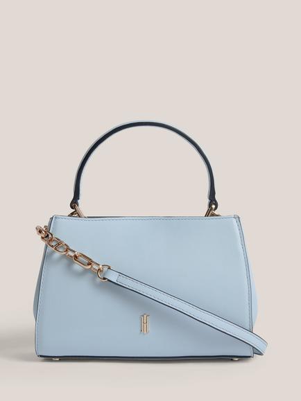 Hobbs Ophelia Leather Handbag, Blue