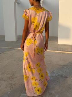 Never Fully Dressed Fawn Poppy Olivia Dress, Multi - view 2, Multi