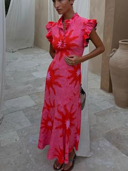 Never Fully Dressed Soleil Remi Maxi Dress, Multi, Multi