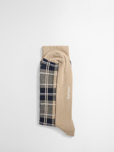 Barbour Blyth Cotton Rich Socks, Birchwood Tartan - view 2, Birchwood Tartan