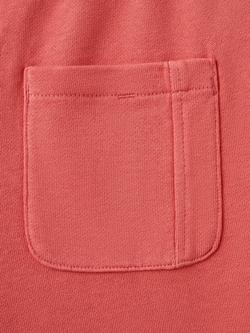 Mango Kids' Drawstring Waist Jogger Shorts - view 2, Coral
