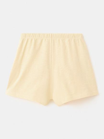 Mango Kids' Tiered Ruffle Skort, Pastel Yellow - view 2, Pastel Yellow