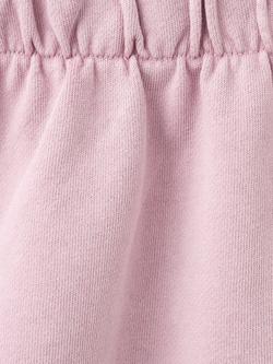 Mango Kids' Elasticated Tie Waist Skorts, Mauve - view 2, Mauve