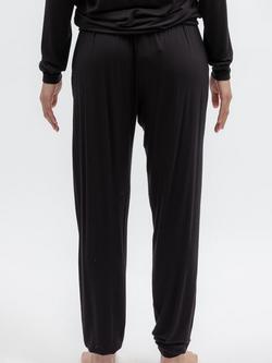 Cyberjammies Grace Jersey Pyjama Bottoms, Black - view 2, Black