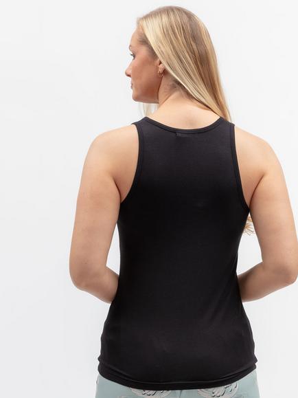 Cyberjammies Grace Jersey Vest, Black - view 2, Black