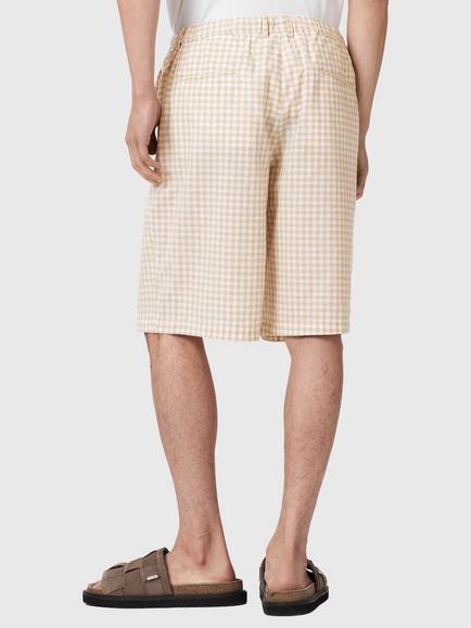 AllSaints Rockland Chino Shorts, Yellow Mid - view 2, Yellow Mid
