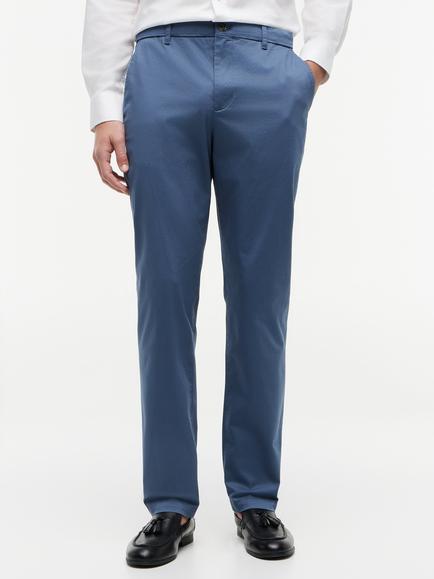 Tommy Hilfiger Straight Cotton Blend Chinos, Indigo, Indigo