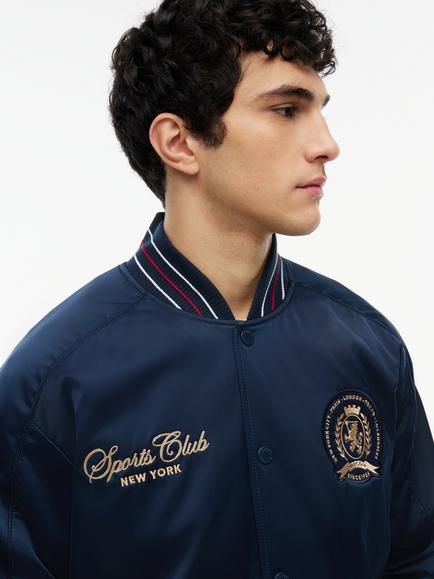Tommy Hilfiger Water Repellent Bomber Jacket, Navy - view 2, Navy