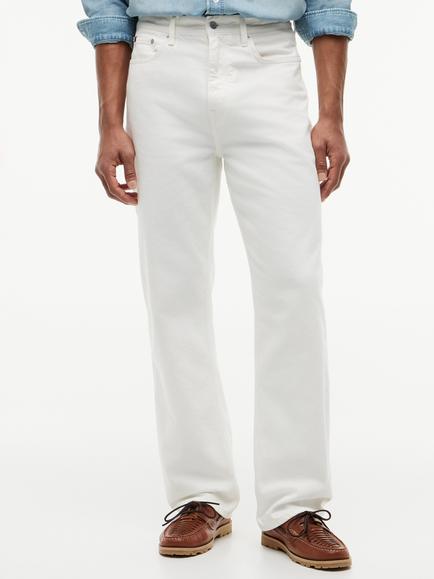 Tommy Hilfiger Axed River Mid Rise Jeans, White, White